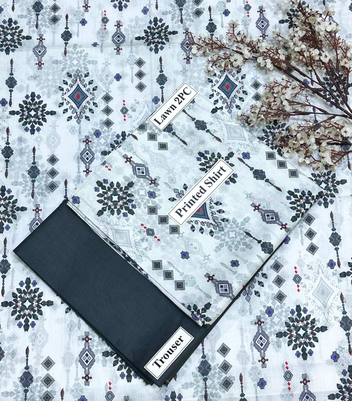 LAWN PRINTED COLLECTION BONANZA 2PC 1428