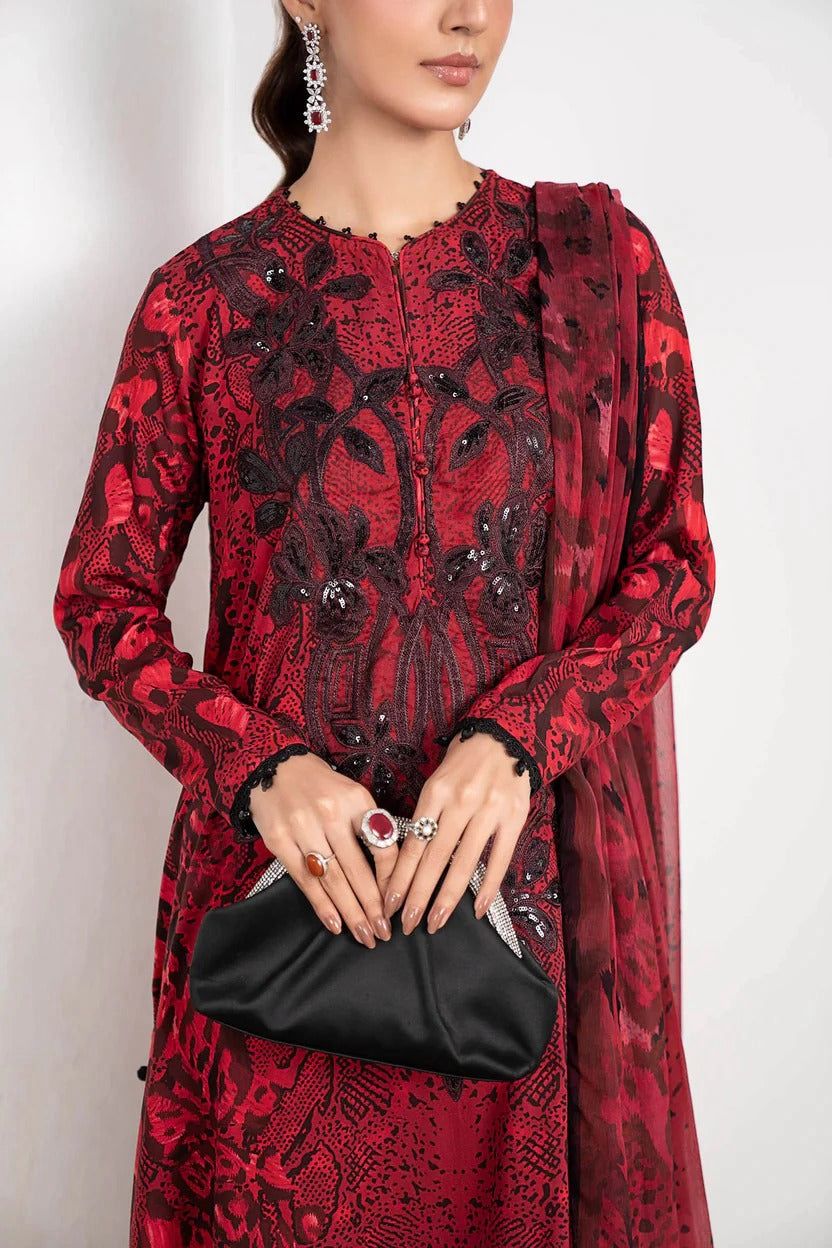 MARIA B Print Lawn embroidered 1673