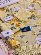 Iznik  lawn embroidered 1320