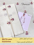 Bareeze Lawn 2pc Unstich D-1769-1