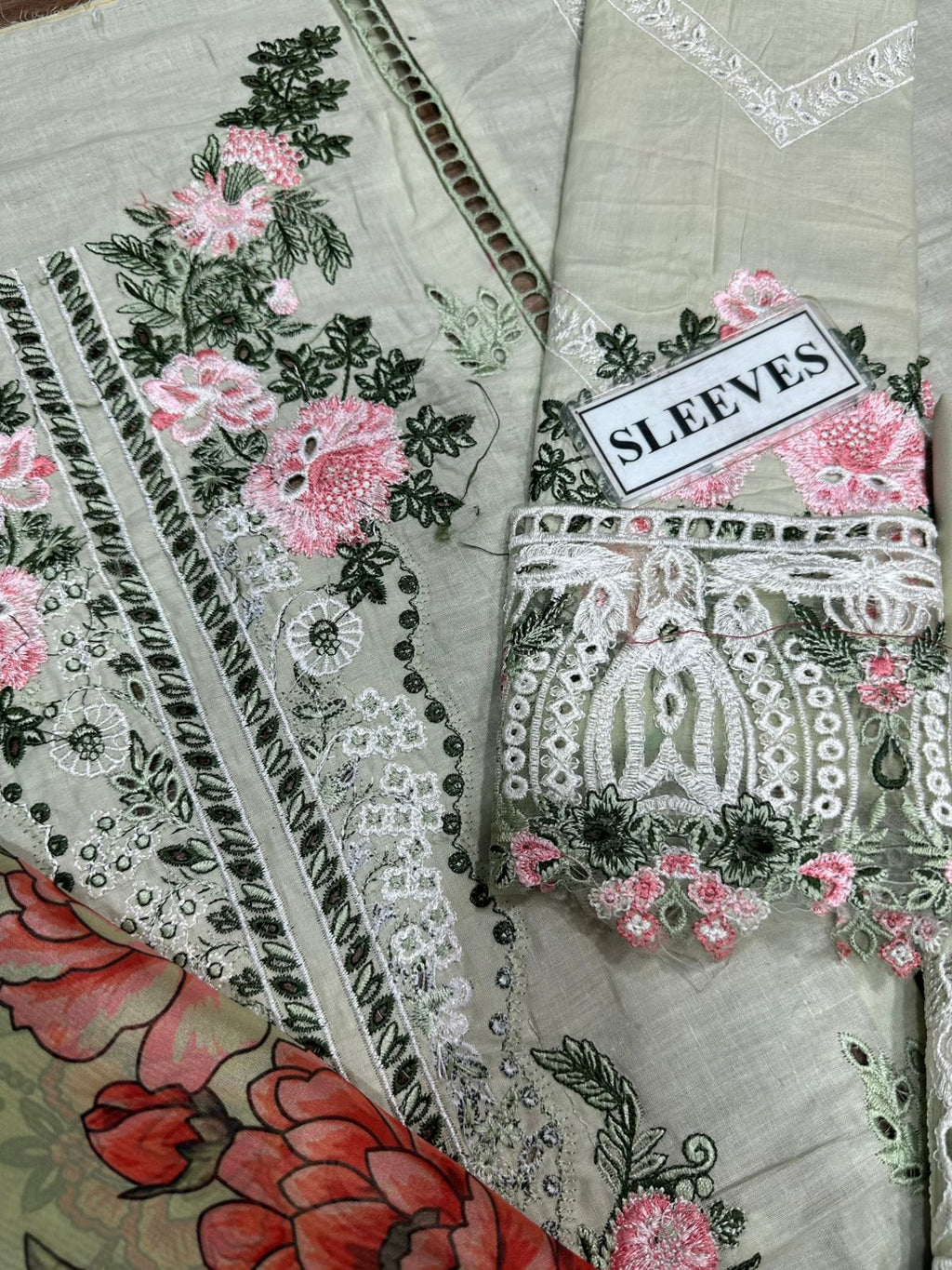 JADE CHIKAN KARI lawn cotton D-1396