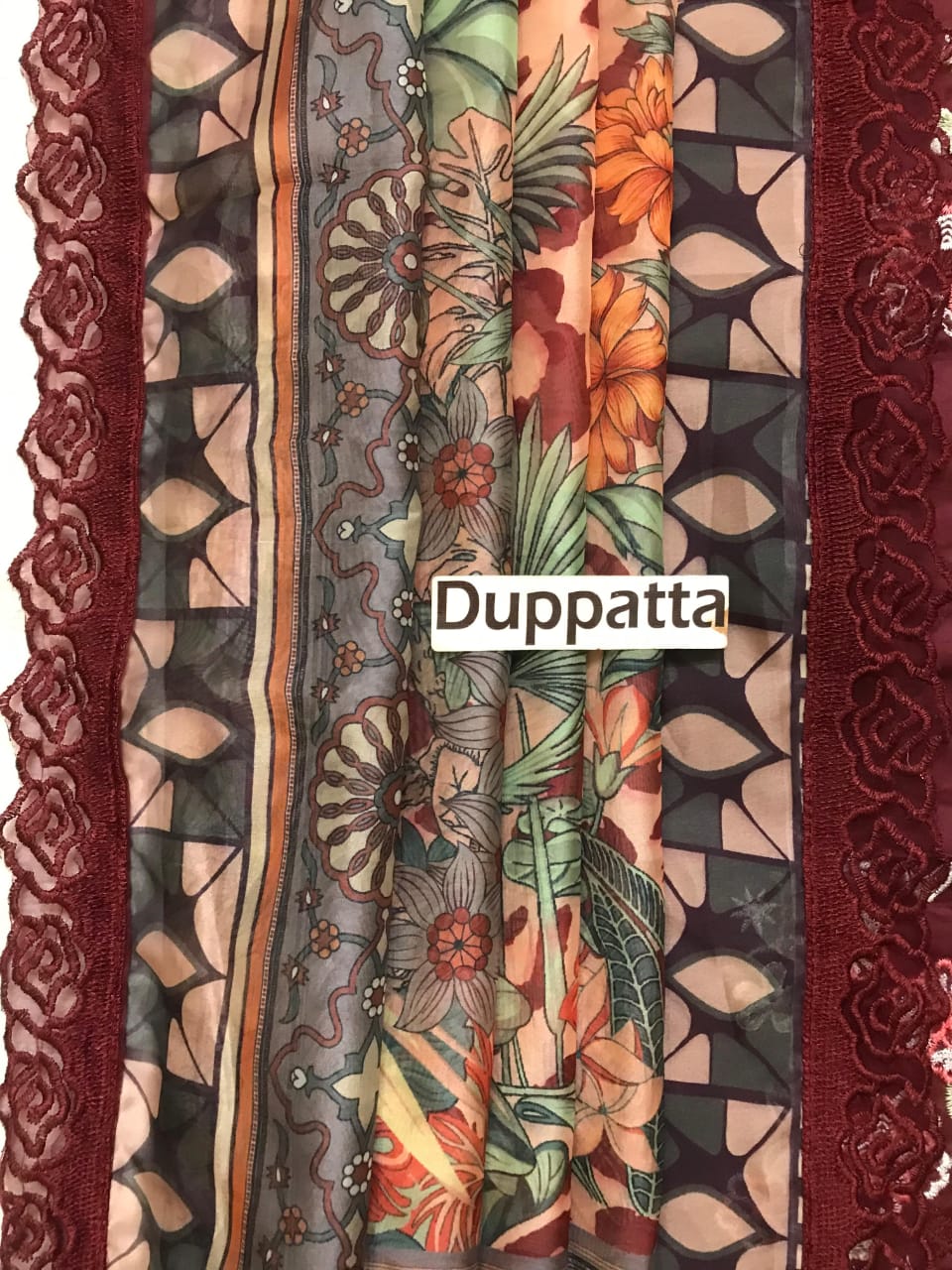 FARASHA ChikenKaari Lawn Cotton D-1586