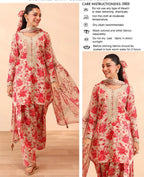 Maria b Lawn 3pc Unstich D-1781