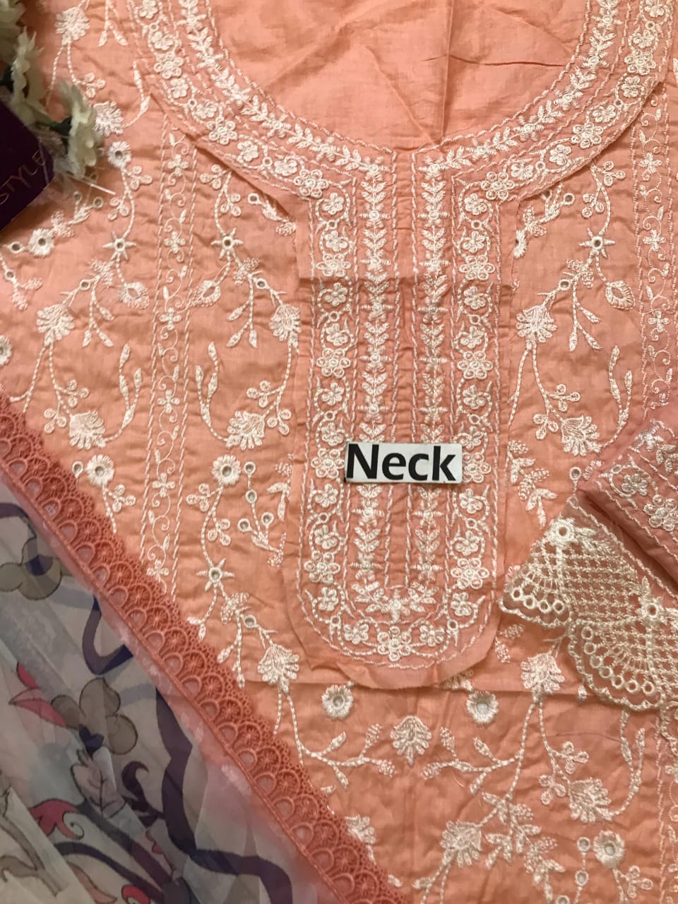 Zaib Lawn ChikenKari 1322