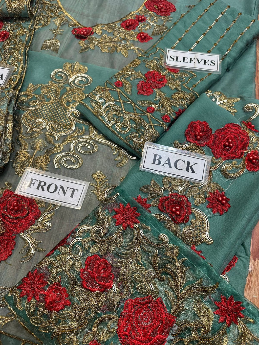Serene imrozia chiffon heavy embroidery D-1705