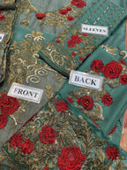 Serene imrozia chiffon heavy embroidery D-1705