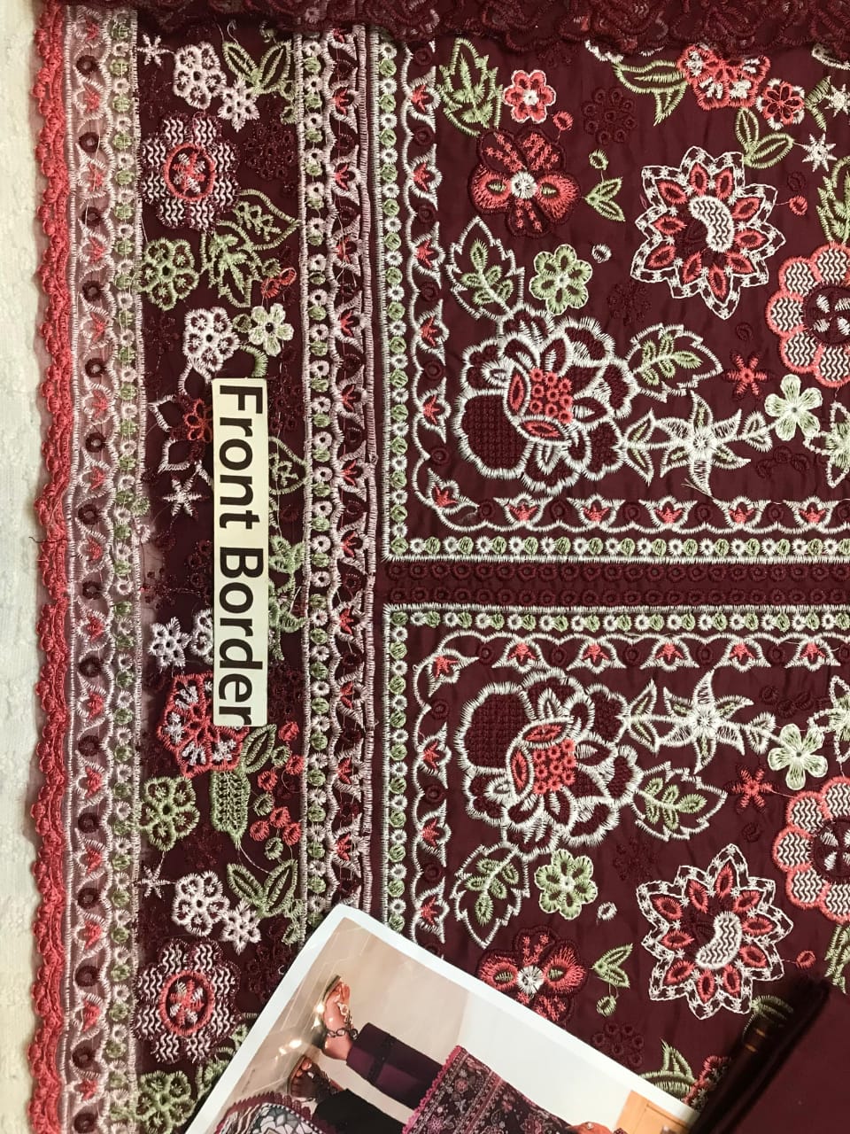 FARASHA ChikenKaari Lawn Cotton D-1586