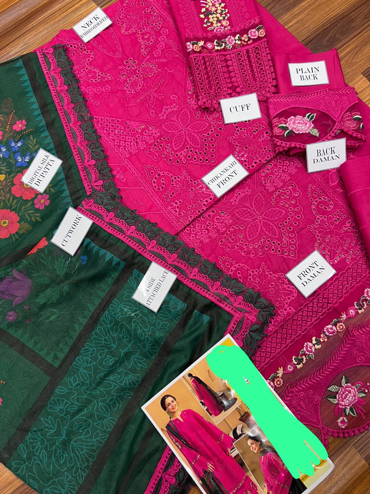 chikankari lawncotton D-1725