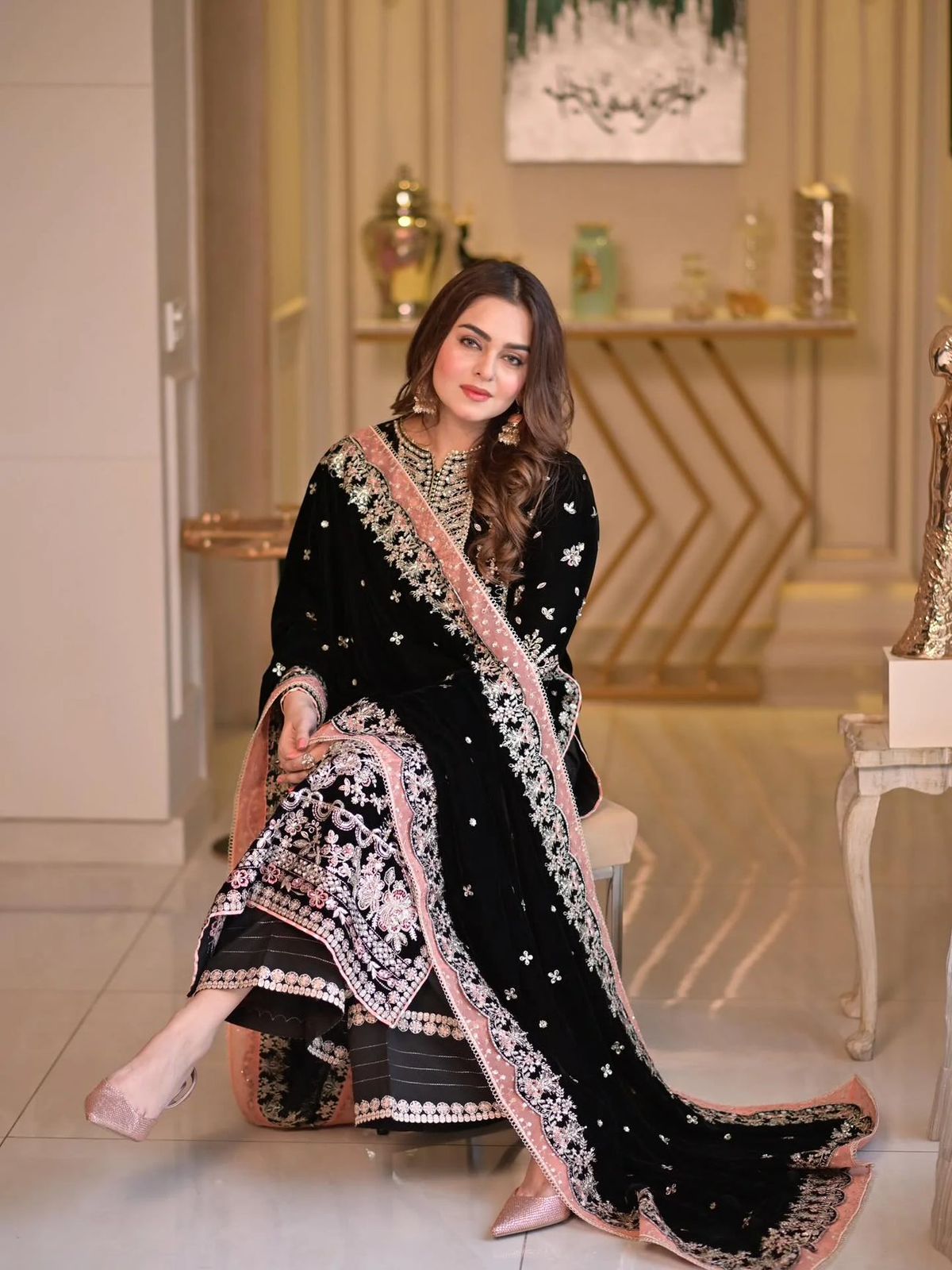 ANEELAS Lawn Cotton 3pc D-1684
