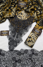 Maria b Lawn 3pc Unstich D-1780