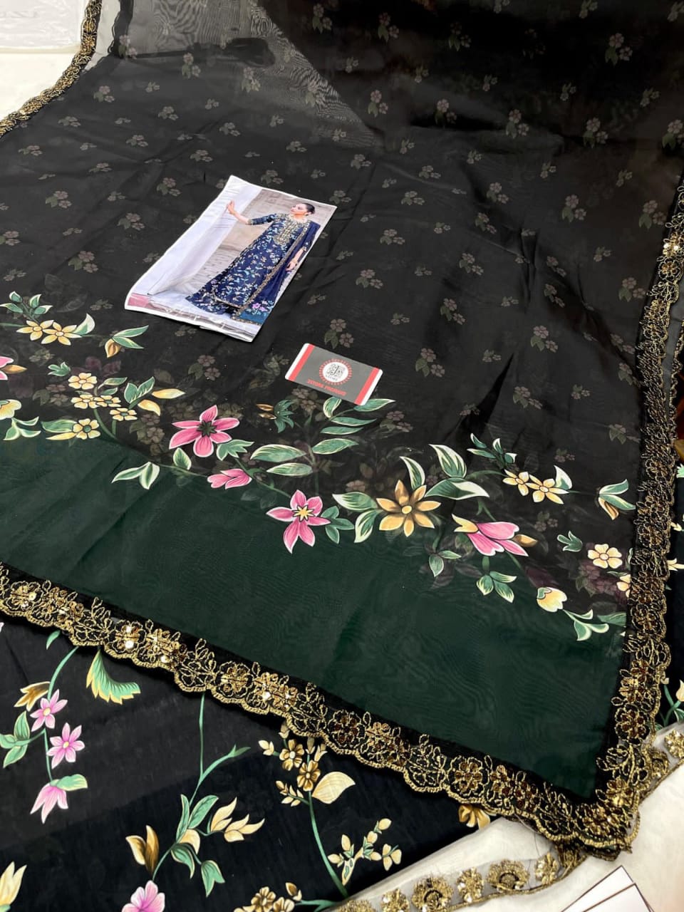 IZNIK EMBROIDERED LAWN 1396