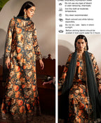 Maria b Lawn 3pc Unstich D-1777