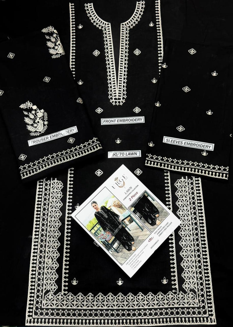 LAWN EMBROIDERED 2pc 1479