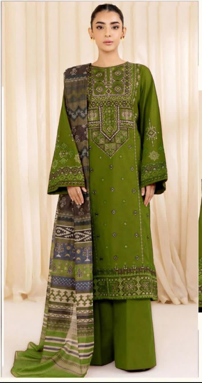 LIBAS  LAWN 3PC EMBROIDERED 1503