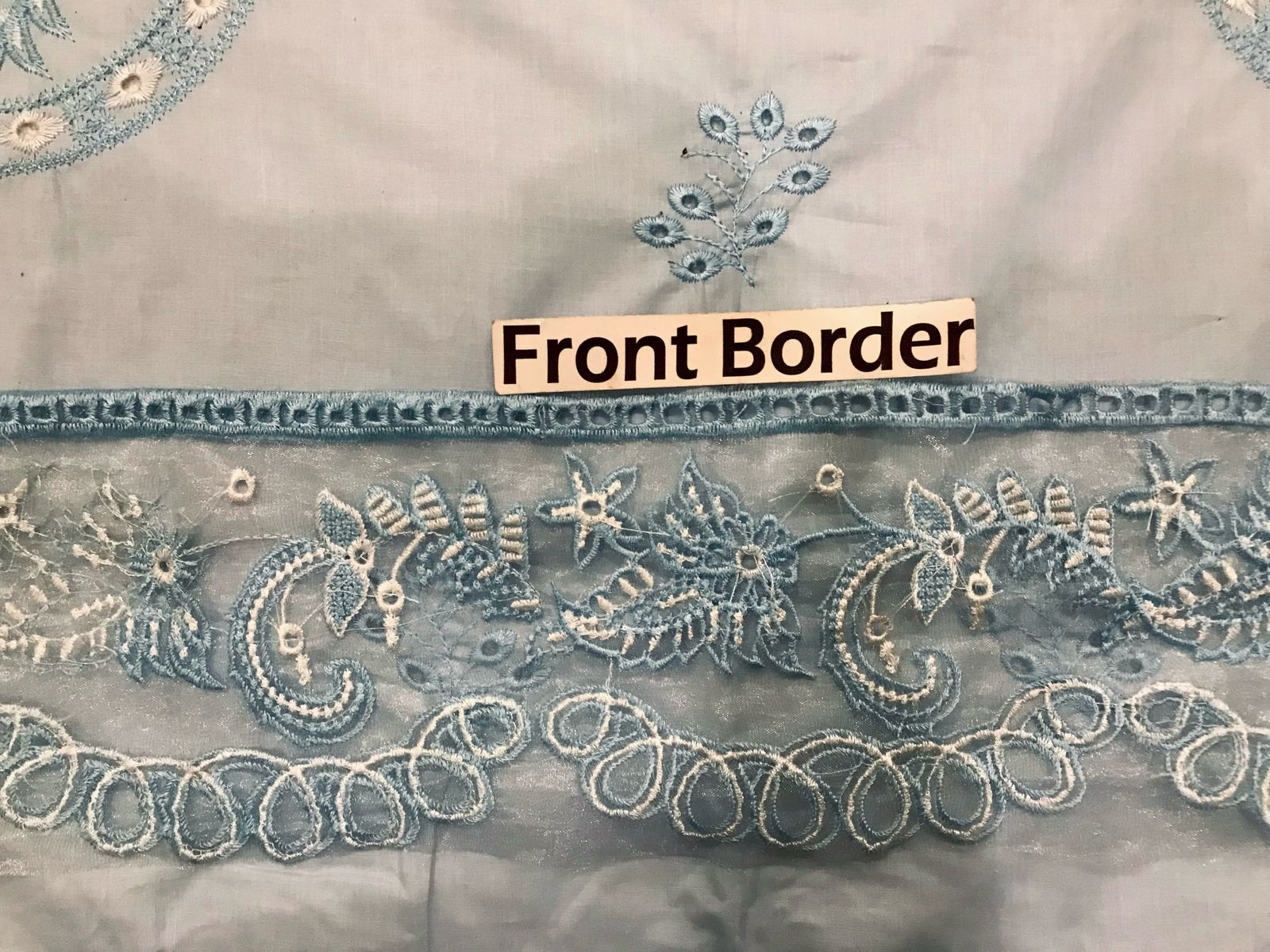 IZEL Lawn  chikenkari 1341