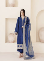 IZNIK CHIFFON Suit D-1509