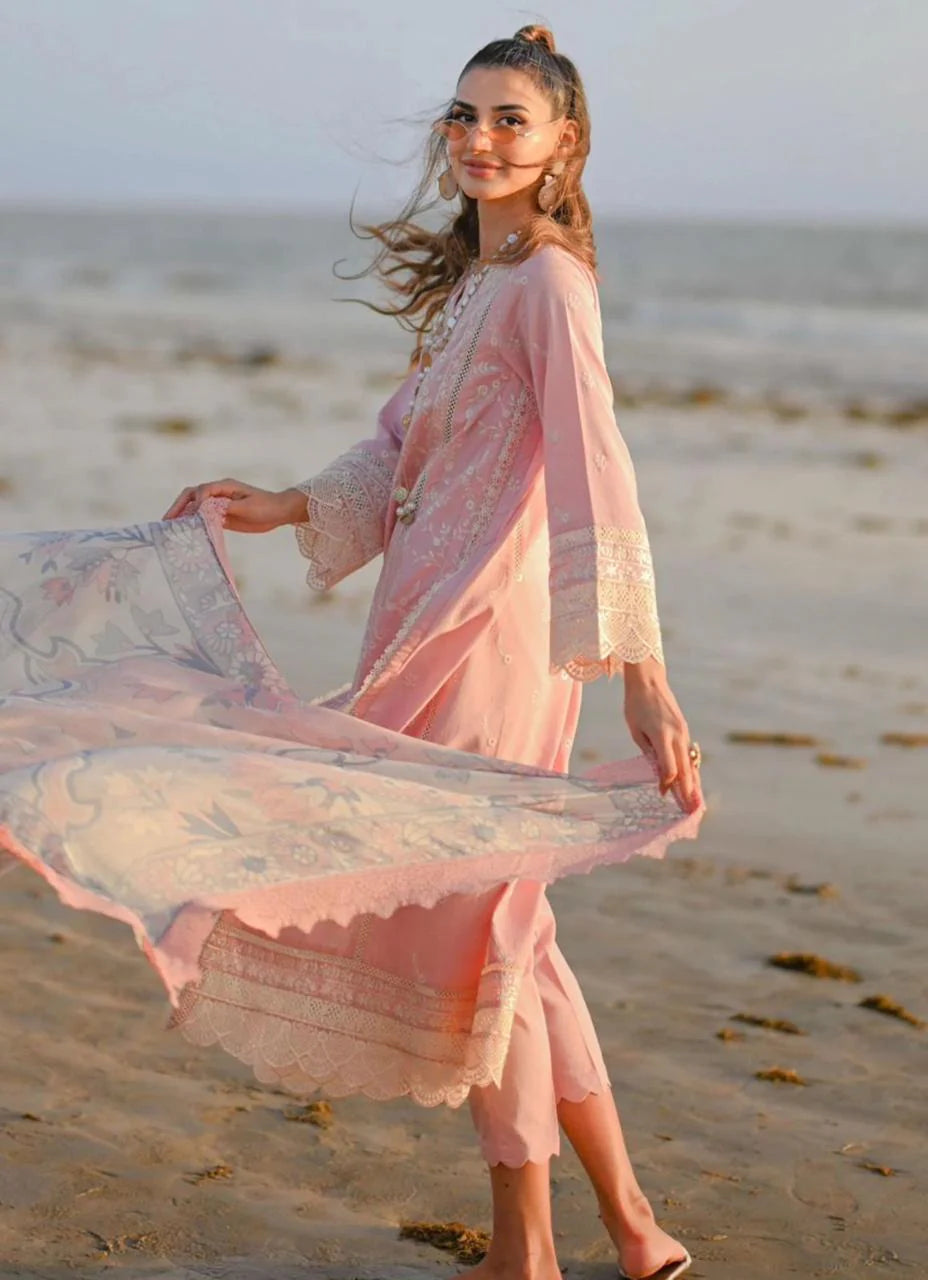 Zaib Lawn ChikenKari 1322