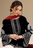 DHANAK 3PC Embroidered