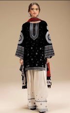 DHANAK 3PC Embroidered