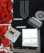 DHANAK 3PC Embroidered