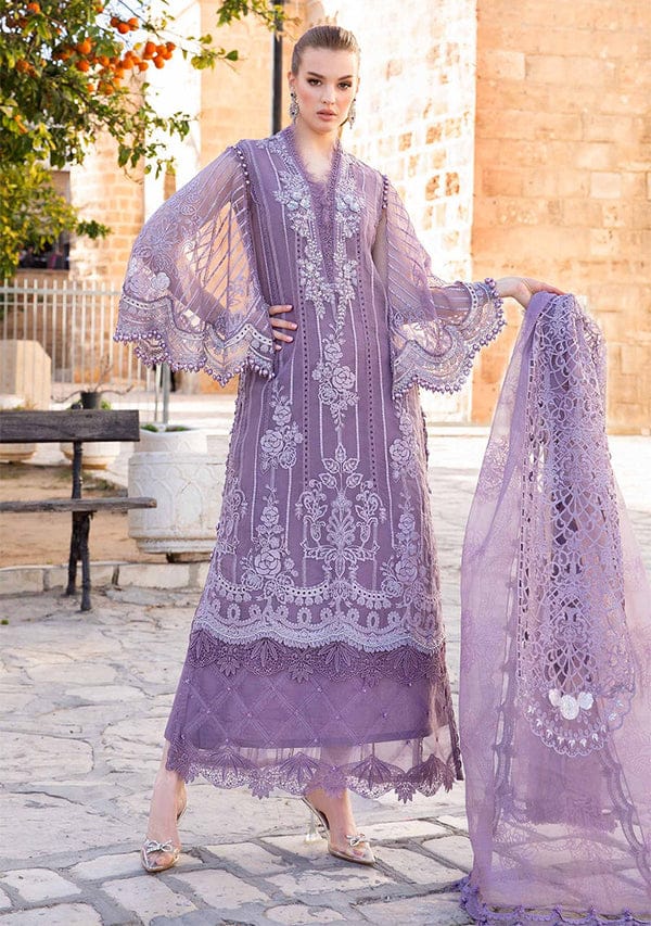 Maria B Hit Code Luxury Lawn Suit | Handwork Sequence Embroidery | Organza Dupatta