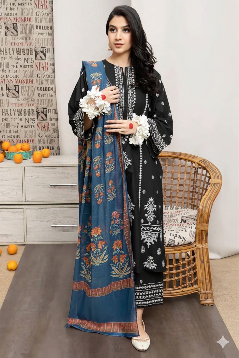 LAWN Embroidered 1626