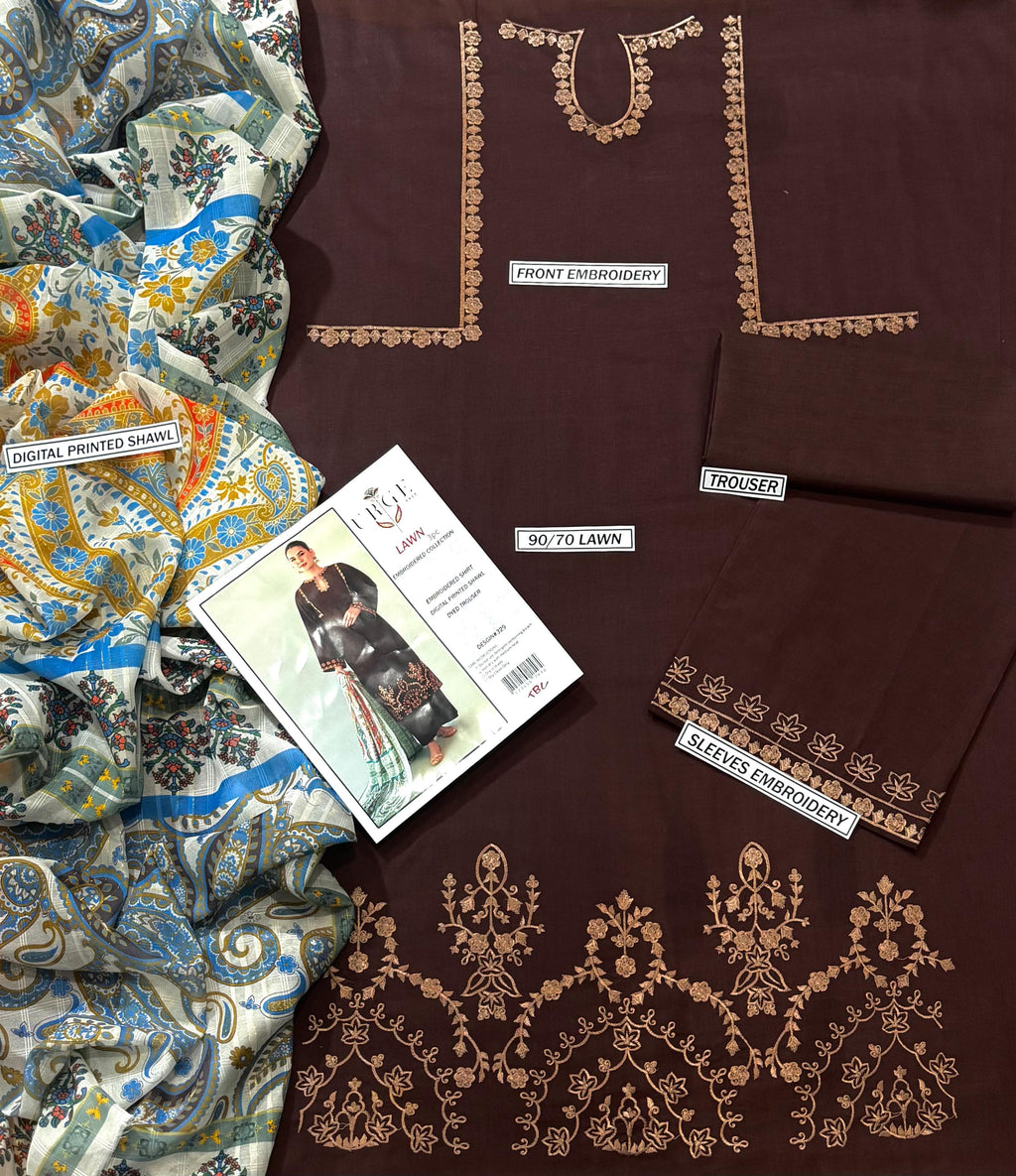 LAWN Embroidered 1628