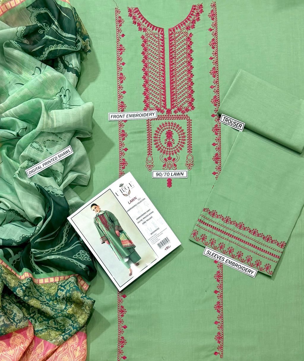 LAWN Embroidered 1629