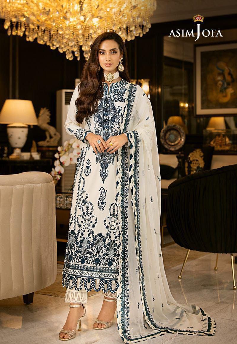 Asim Jofa Rang-e-Noor Chiffon Collection D-1046
