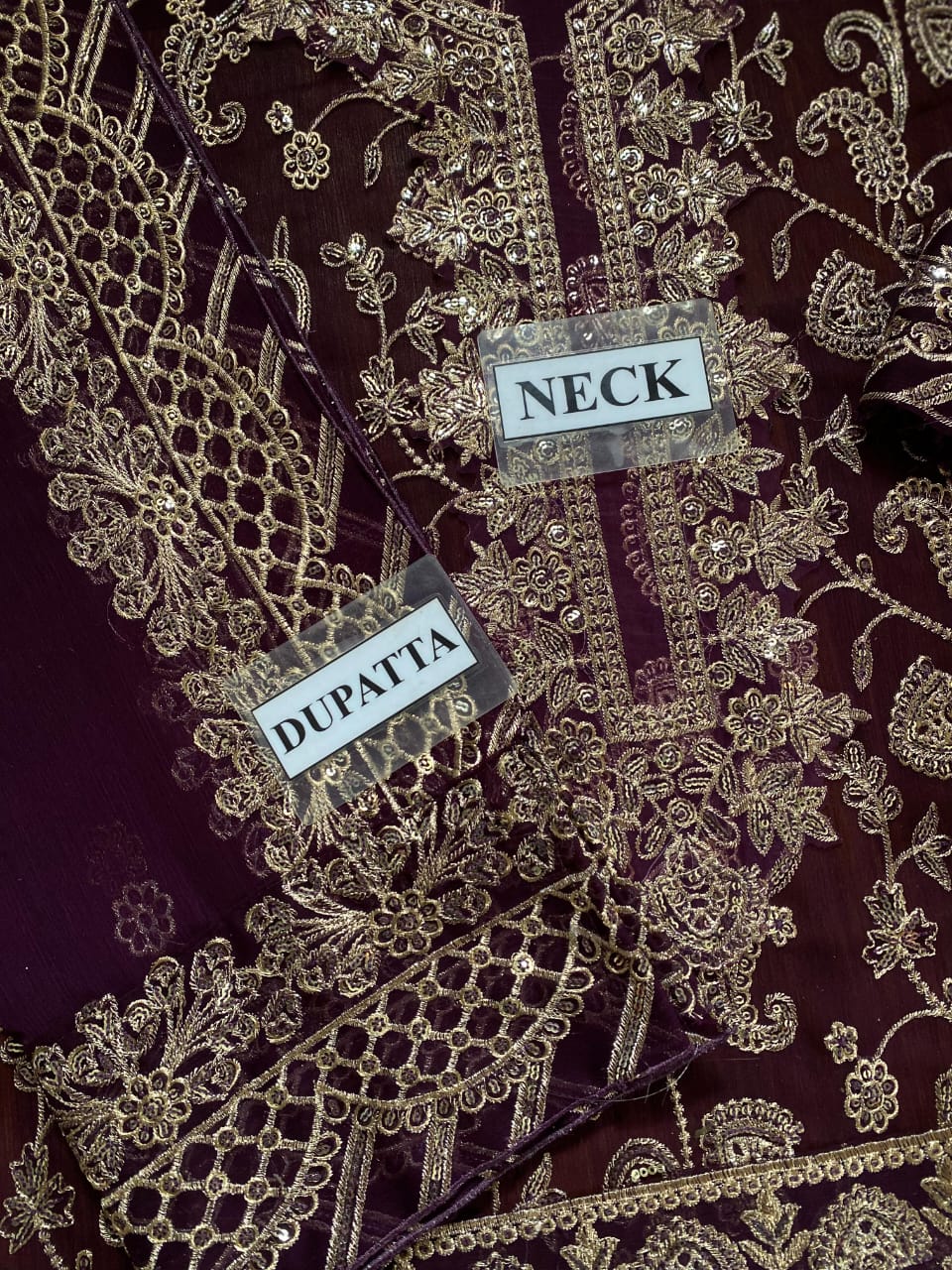 Asim Jofa Chiffon Suit D-1064