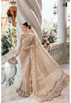 Maria B Net Saree D-1067