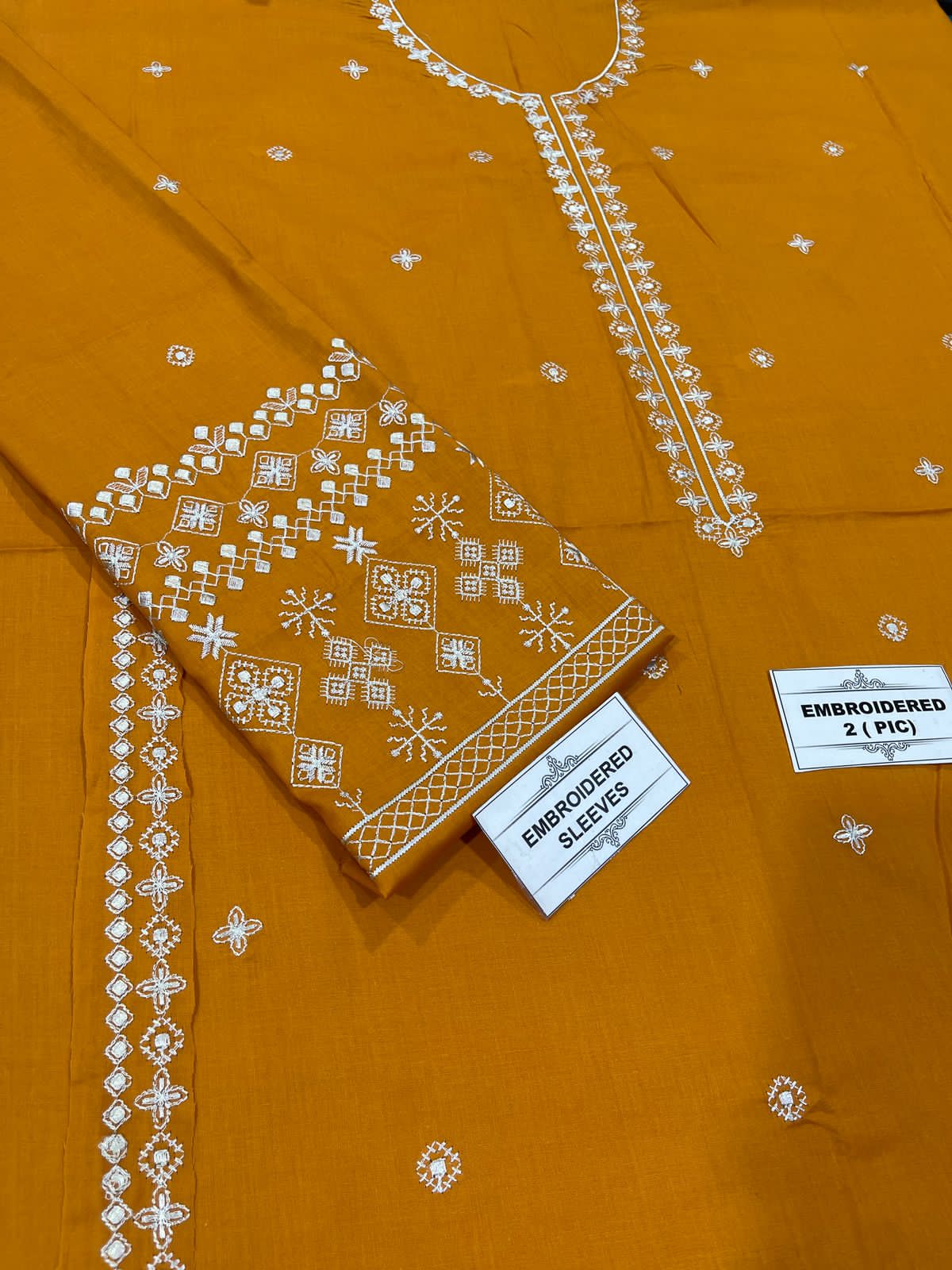 Winter Dhanak Fabric Embroidered | Unstitch 2-Piece Suit | Shirt & Trouser D-1111