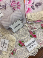 Heer’s Collection Design  | Premium Digital Silk 3-Piece Suit | Heavy Embroidered Luxury Outfit D-1039