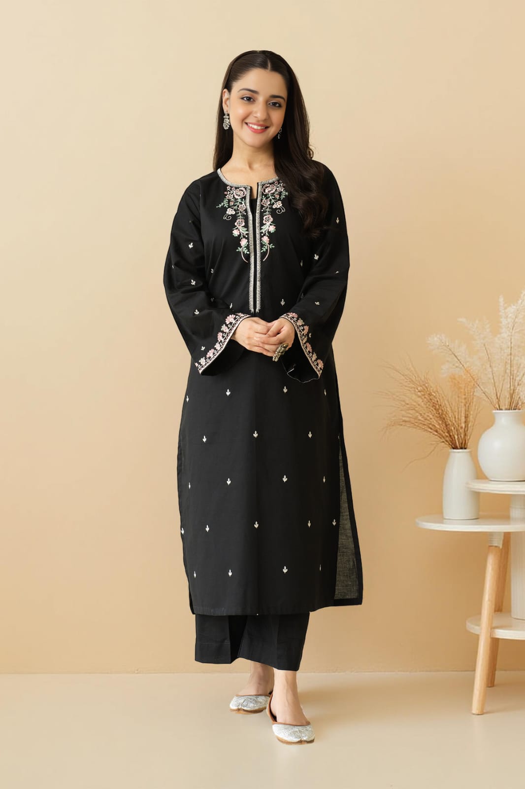 LAWN EMBROIDERED 2pc 1588