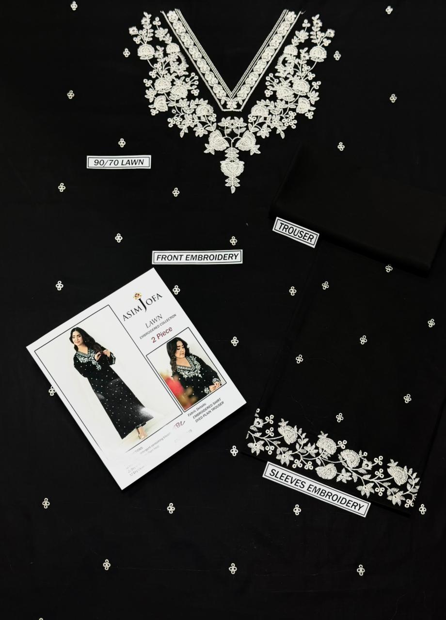 LAWN EMBROIDERED 2pc 1590