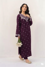 LAWN EMBROIDERED 2pc 1591
