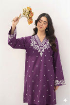 LAWN EMBROIDERED 2pc 1591