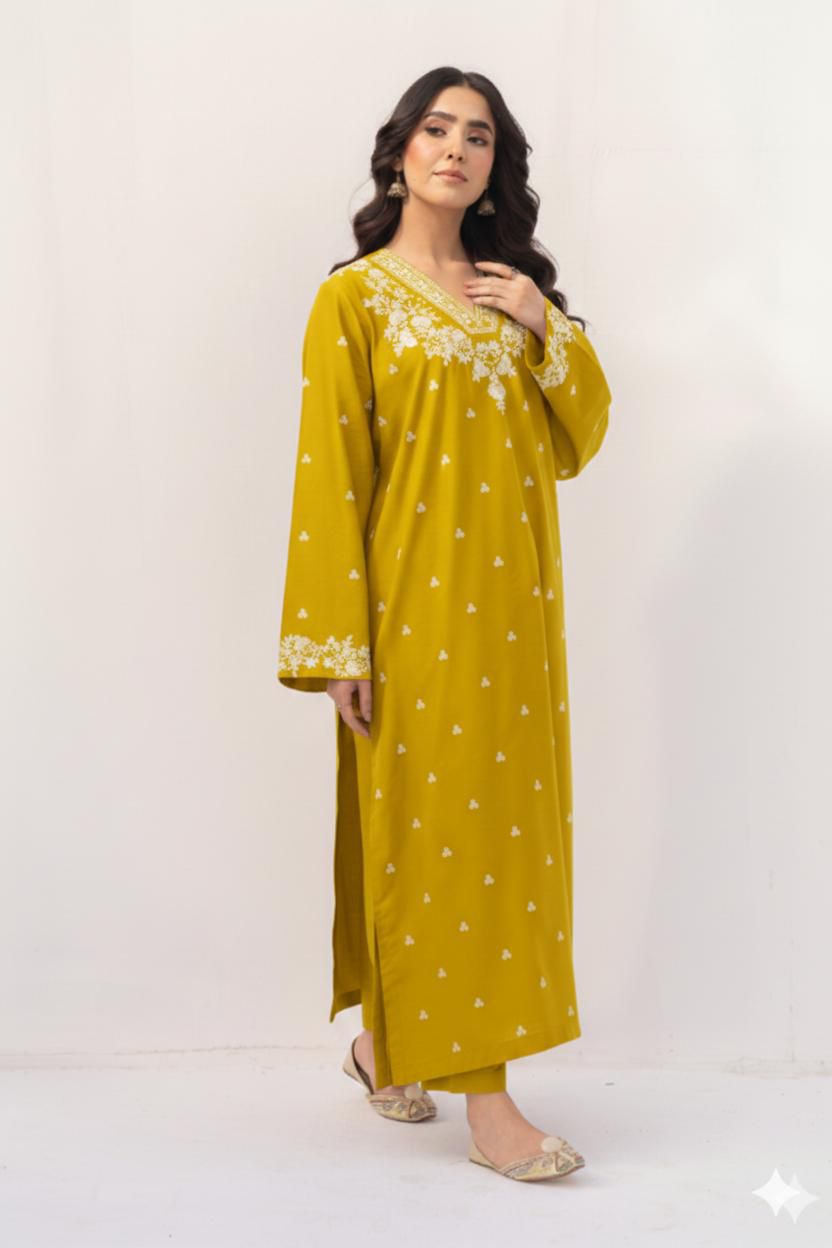 LAWN EMBROIDERED 2pc 1593