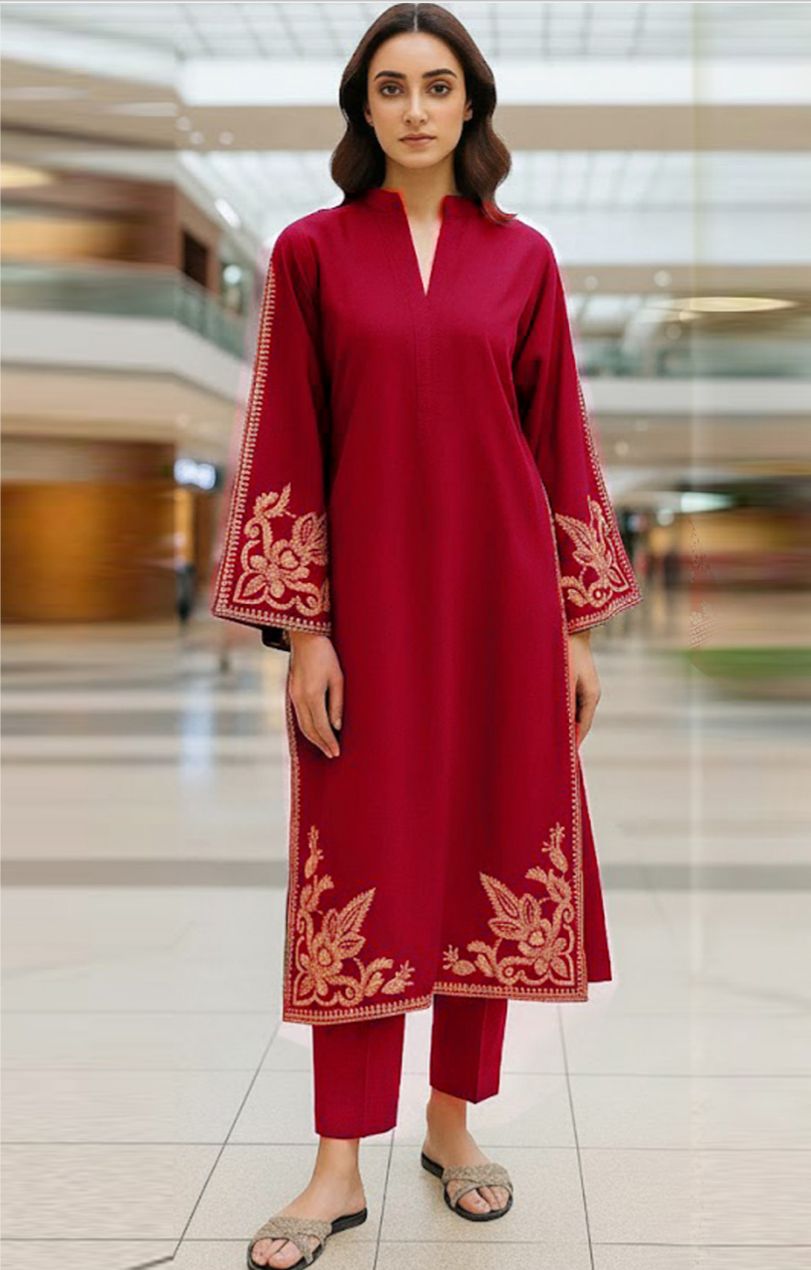LAWN EMBROIDERED 2pc 1600
