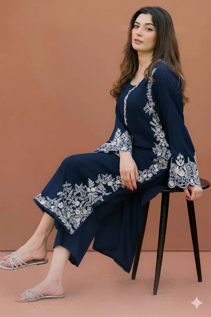 LAWN EMBROIDERED 2pc 1603