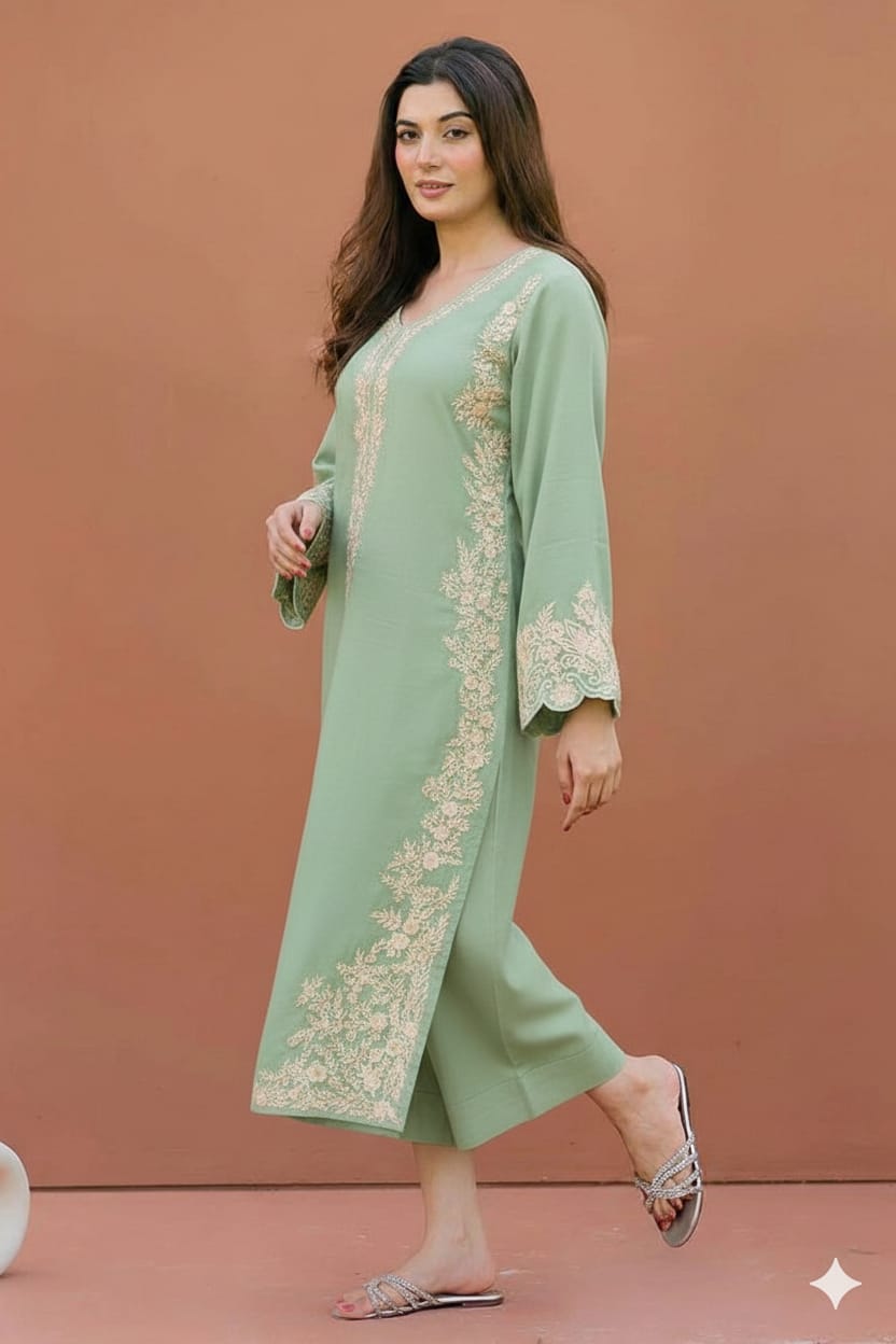 LAWN EMBROIDERED 2pc 1604