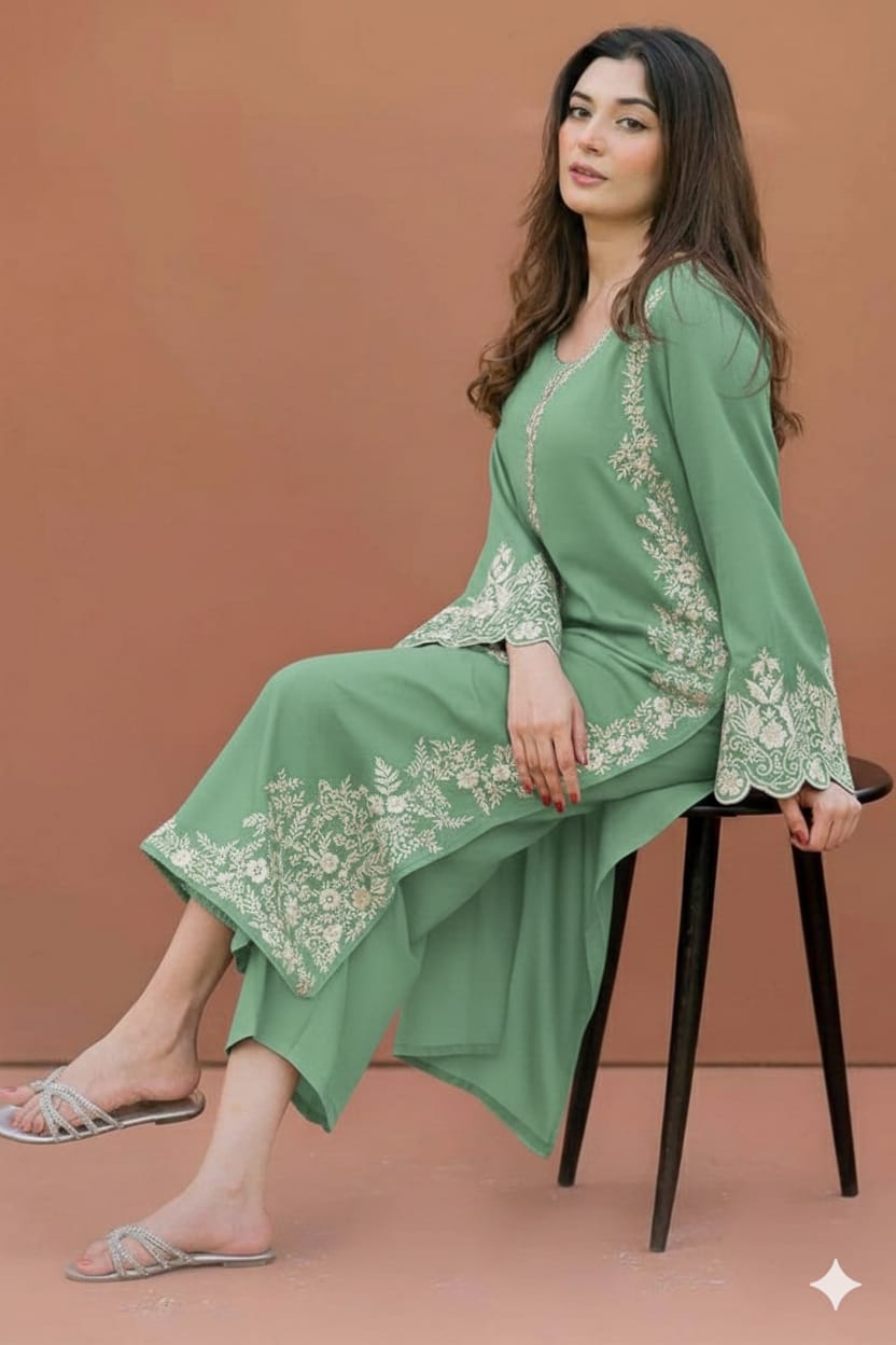 LAWN EMBROIDERED 2pc 1604