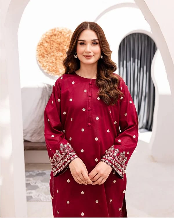 LAWN EMBROIDERED 2pc 1610