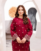 LAWN EMBROIDERED 2pc 1610