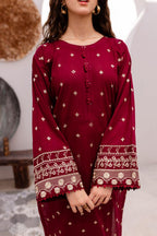 LAWN EMBROIDERED 2pc 1606