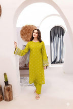 LAWN EMBROIDERED 2pc 1608
