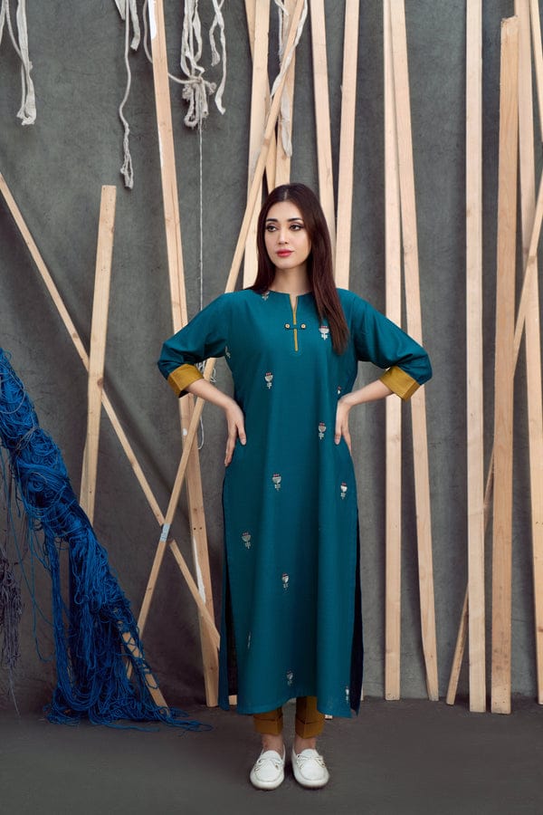 LAWN EMBROIDERED 2pc 1611