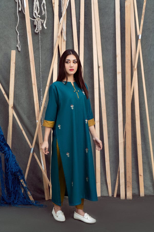 LAWN EMBROIDERED 2pc 1611
