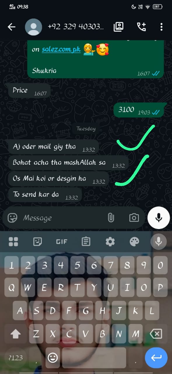 WhatsApp customer review 10