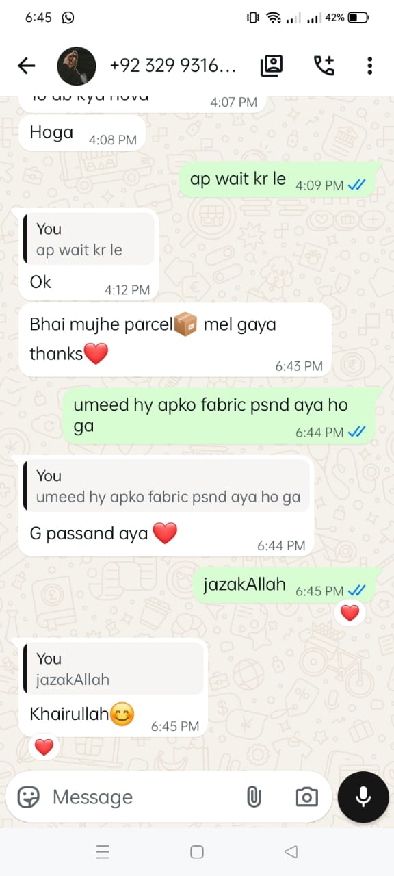 WhatsApp customer review 12